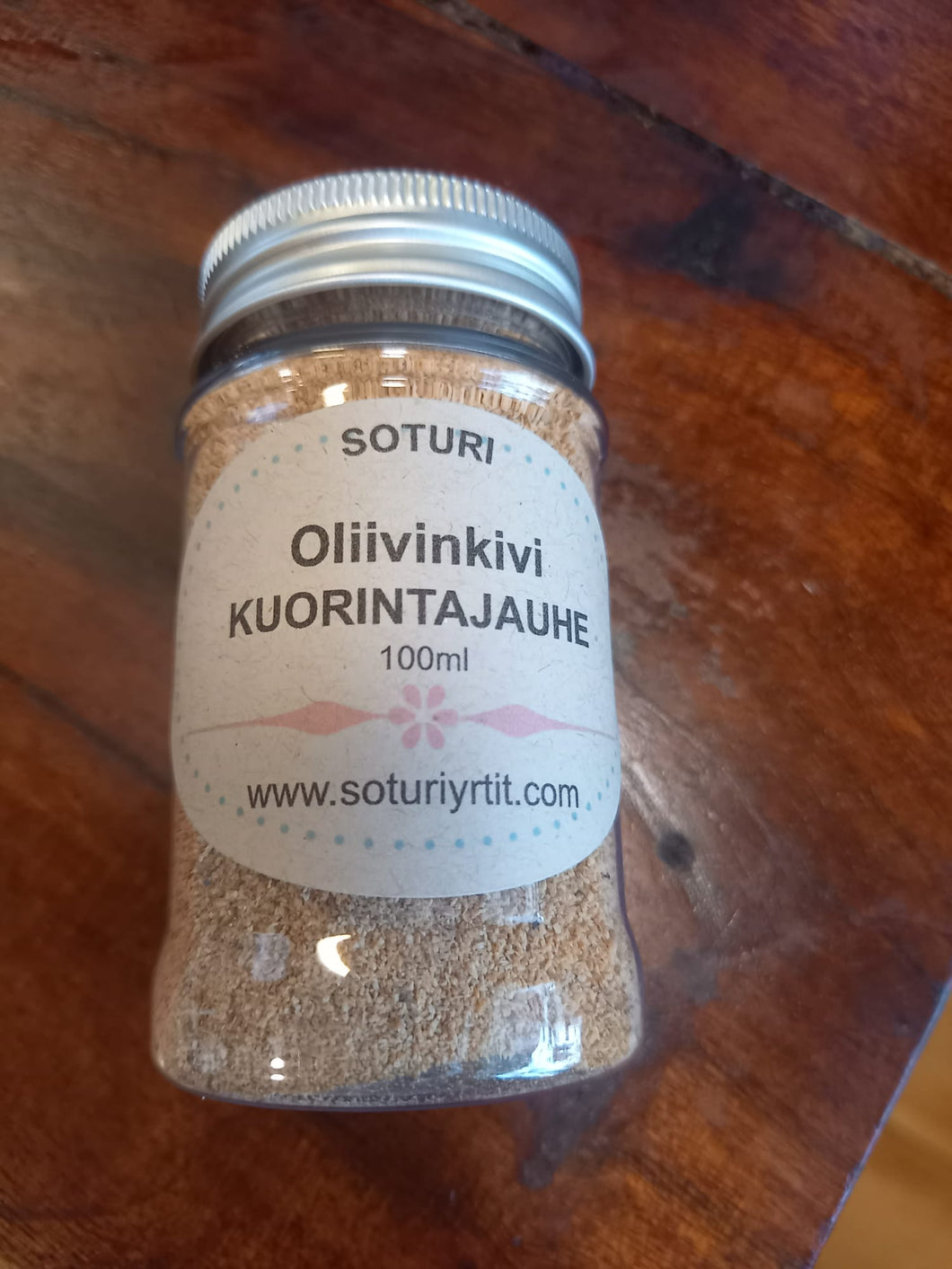 Soturi Oliivinkivi Kuorintajauhe 100ml